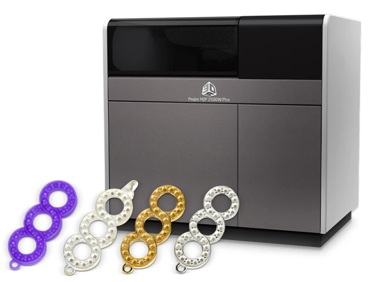 分辨率提高2倍，3D Systems發(fā)布新一代蠟模3D打印機ProJet MJP 2500W Plus